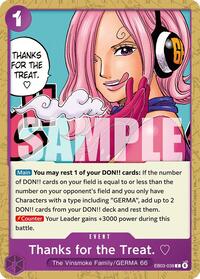 Thanks for the Treat. - EB03-038 - Extra Booster: One Piece Heroines Edition (EB-03) - Normal