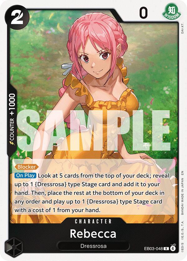 Rebecca - EB03-048 - Extra Booster: One Piece Heroines Edition (EB-03)