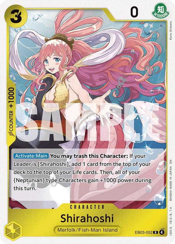 Shirahoshi - EB03-052 - Extra Booster: One Piece Heroines Edition (EB-03)