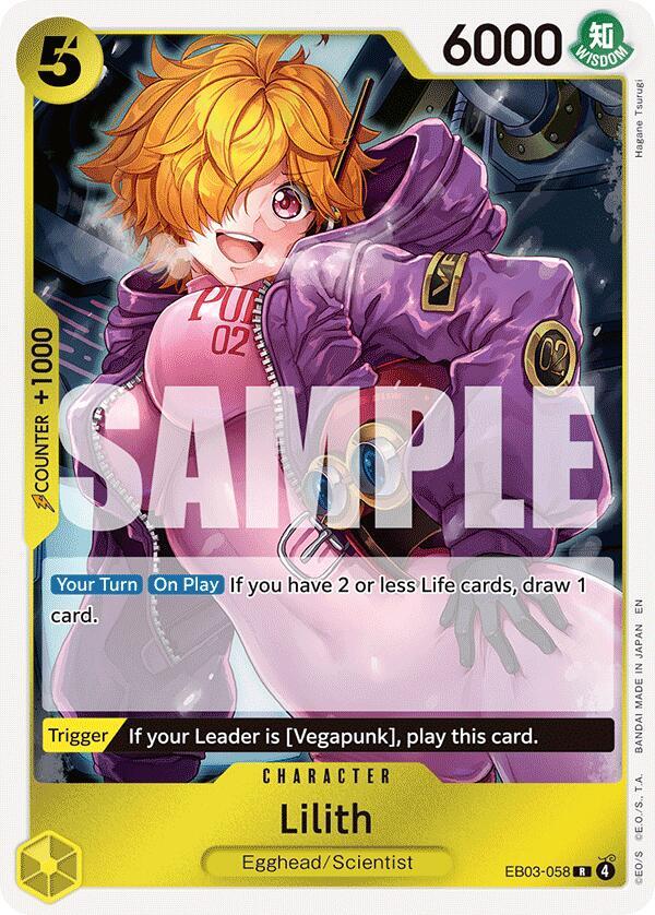 Lilith - EB03-058 - Extra Booster: One Piece Heroines Edition (EB-03)