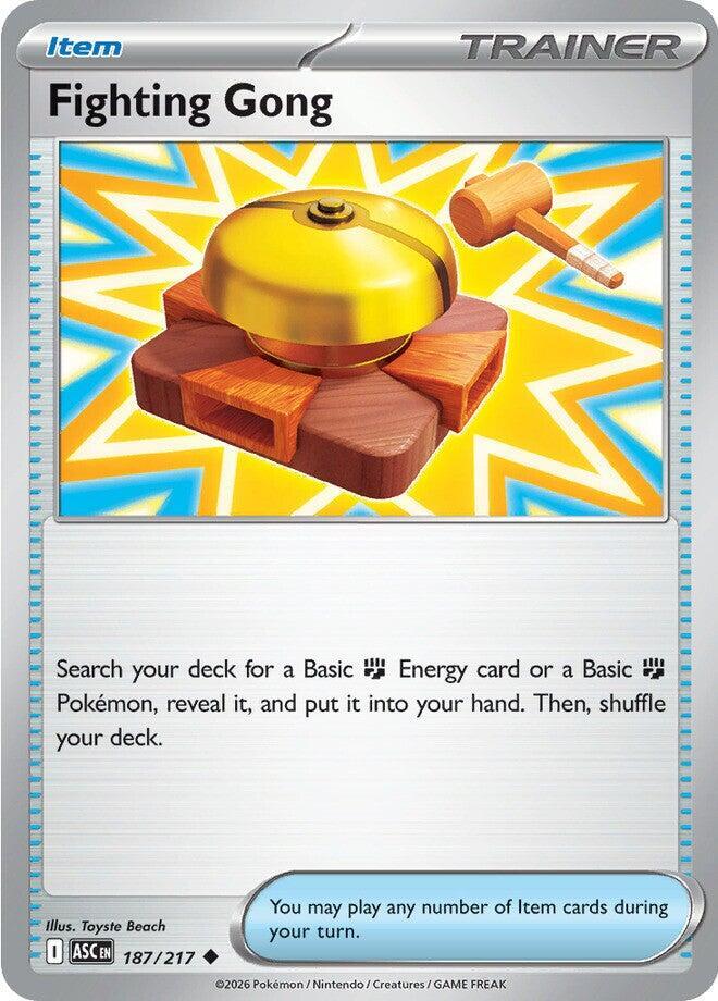 Fighting Gong - 187/217 - ME: Ascended Heroes (ASC) - Normal - Pokemon TCG Card