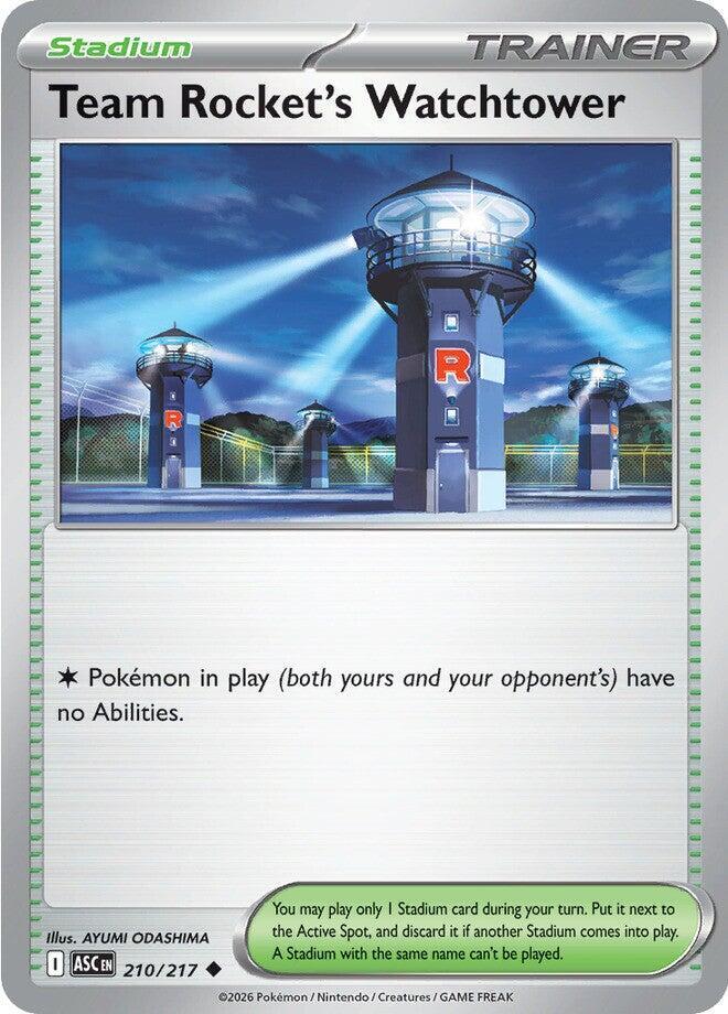 Team Rocket's Watchtower - 210/217 - ME: Ascended Heroes (ASC) - Normal - Pokemon TCG Card