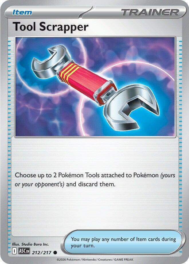 Tool Scrapper - 212/217 - ME: Ascended Heroes (ASC) - Normal - Pokemon TCG Card