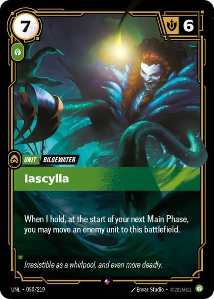 Iascylla - 050/219 - Unleashed (UNL) - Foil - Riftbound TCG Card