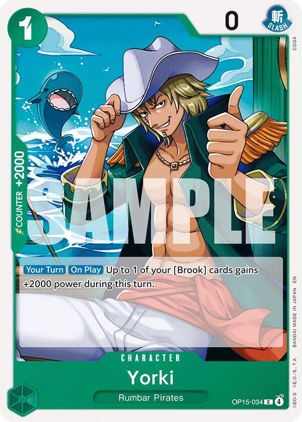 Yorki - OP15-034 - Adventure on Kami's Island (OP15) - Normal - One Piece TCG Card