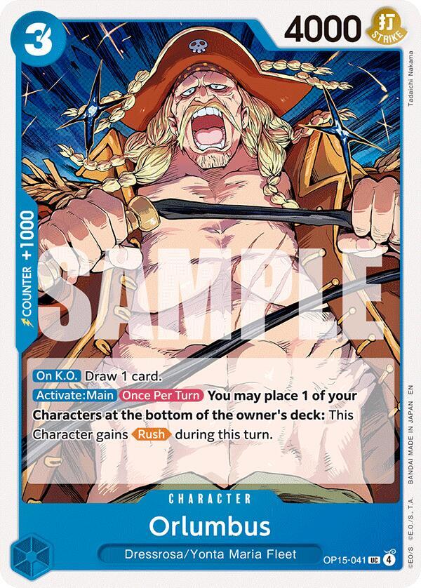 Orlumbus - OP15-041 - Adventure on Kami's Island (OP15) - Normal - One Piece TCG Card