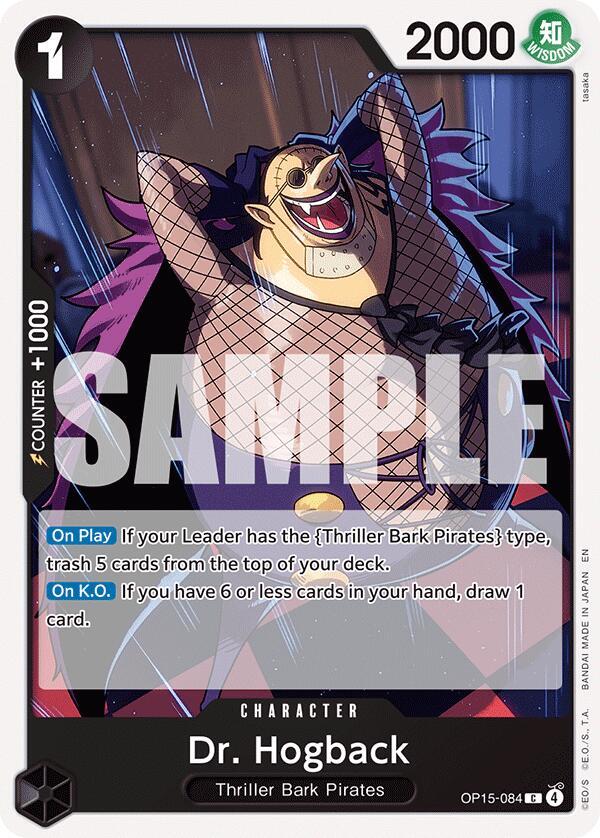 Dr. Hogback - OP15-084 - Adventure on Kami's Island (OP15) - Normal - One Piece TCG Card