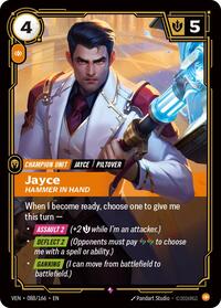 Jayce - Hammer in Hand - 088/166 - Vendetta (VEN) - Foil