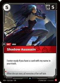 Shadow Assassin - 013/166 - Vendetta (VEN) - Normal