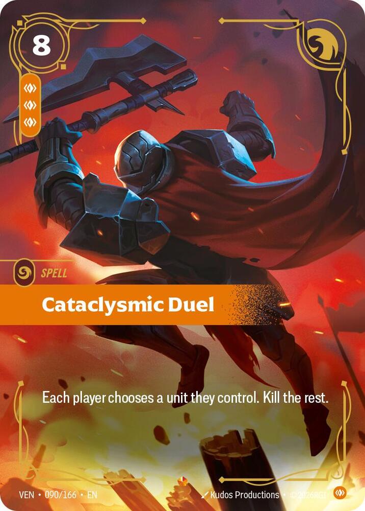 Cataclysmic Duel - 090/166 - Vendetta (VEN) - Foil
