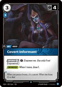 Covert Informant - 057/166 - Vendetta (VEN) - Normal