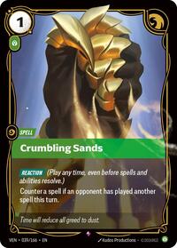 Crumbling Sands - 039/166 - Vendetta (VEN) - Foil