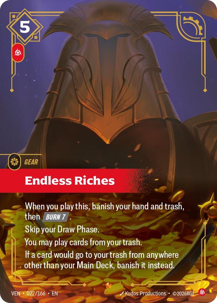 Endless Riches - 022/166 - Vendetta (VEN) - Foil
