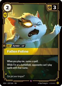 Fallen Feline - 132/166 - Vendetta (VEN) - Foil