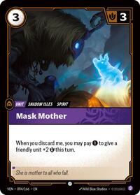 Mask Mother - 094/166 - Vendetta (VEN) - Normal