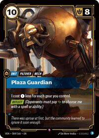 Plaza Guardian - 064/166 - Vendetta (VEN) - Foil