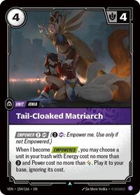 Tail-Cloaked Matriarch - 104/166 - Vendetta (VEN) - Normal