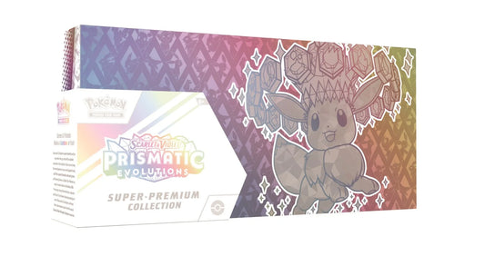 Pokemon TCG: Scarlet & Violet Prismatic Evolutions Super-Premium Collection