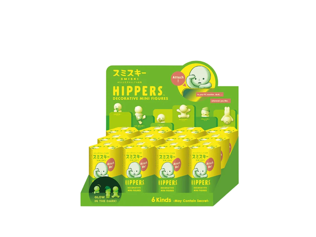 full box of smiski hippers