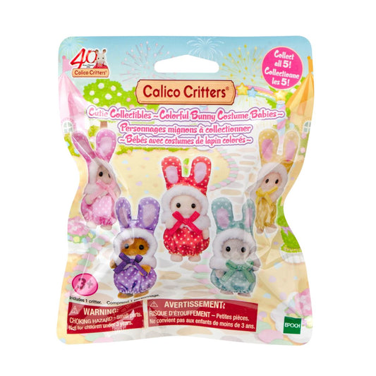 Calico Critters Colorful Bunny Costume Babies - Blind Bag
