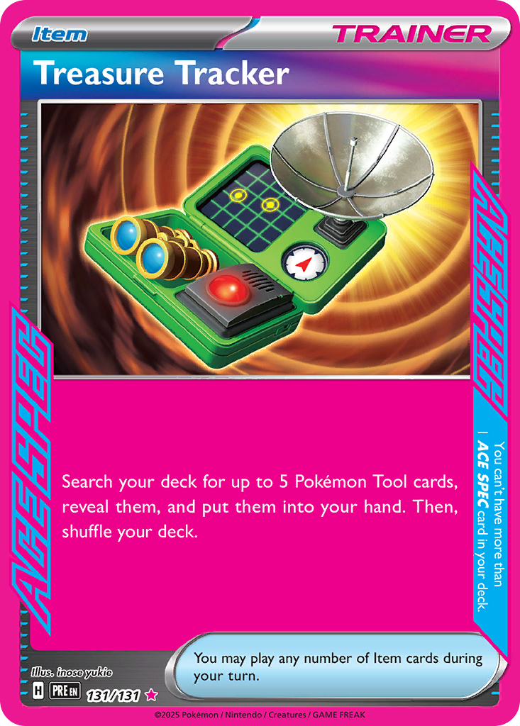 Treasure Tracker - 131/131 - Scarlet & Violet Prismatic Evolutions (PRE)