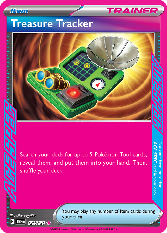 Treasure Tracker - 131/131 - Scarlet & Violet Prismatic Evolutions (PRE)