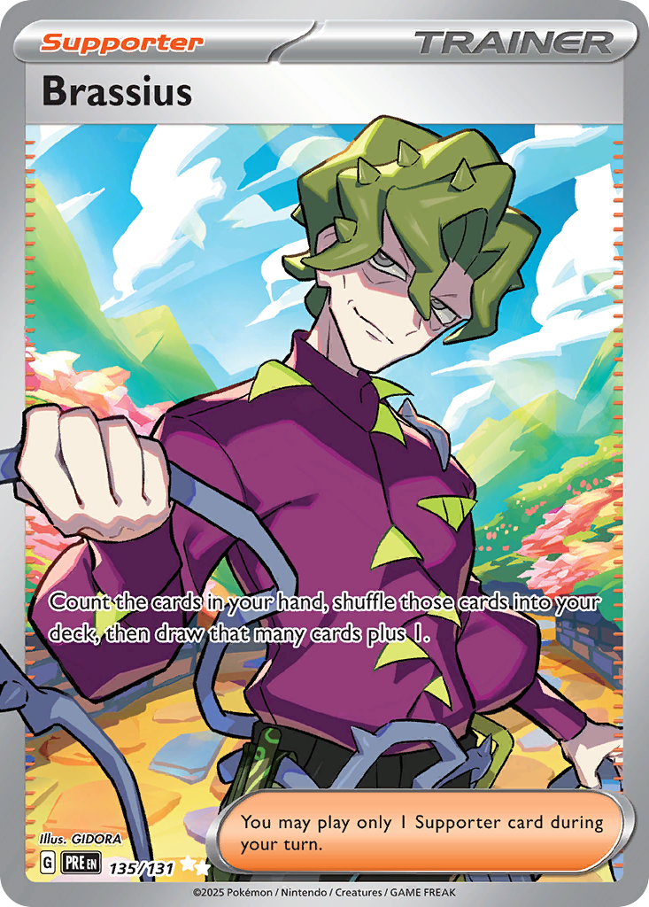 Brassius - 135/131 - Scarlet & Violet Prismatic Evolutions (PRE)