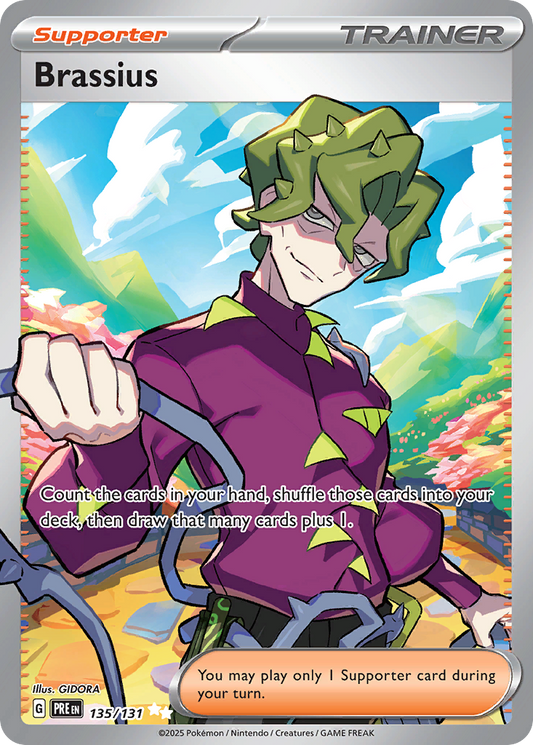 Brassius - 135/131 - Scarlet & Violet Prismatic Evolutions (PRE)