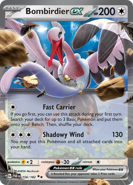 Bombirdier ex - 156/182 - Scarlet & Violet Paradox Rift (undefined)