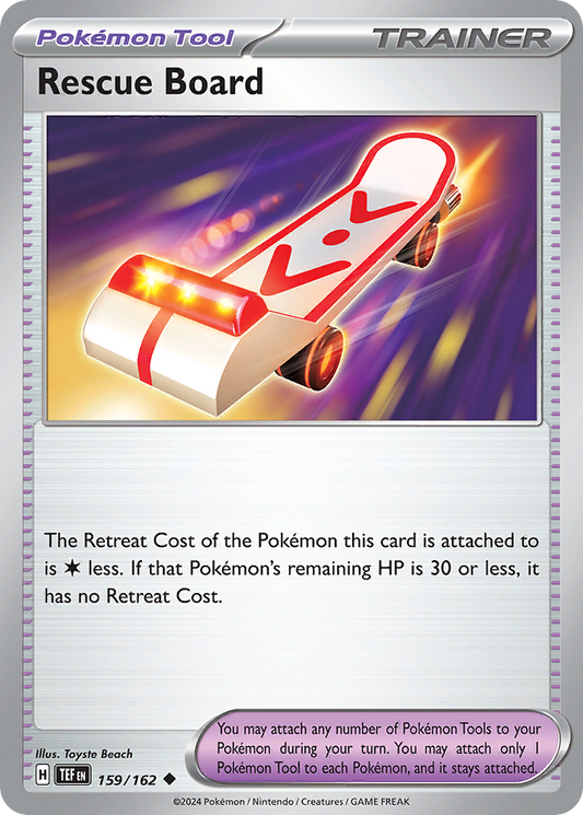 Rescue Board - 159/162 - Scarlet & Violet Temporal Forces (TEF) - Normal
