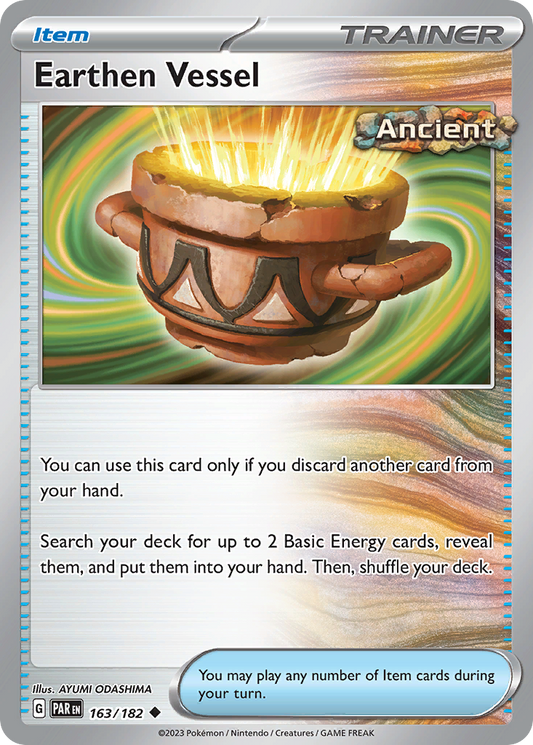 Earthen Vessel - 163/182 - Scarlet & Violet Paradox Rift (undefined) - Normal