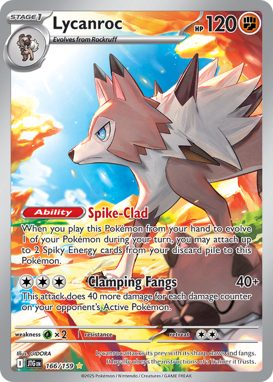 Lycanroc - 166/159 - Scarlet & Violet Journey Together