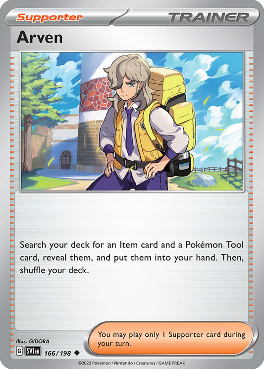 Arven - 166/198 - Scarlet & Violet Scarlet & Violet (undefined) - Normal