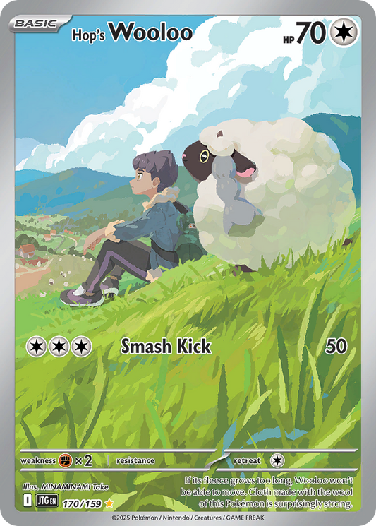 Hop's Wooloo - 170/159 - Scarlet & Violet Journey Together (JTG)