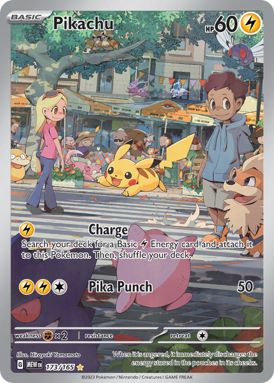 Pikachu - 173/165 - Scarlet & Violet 151