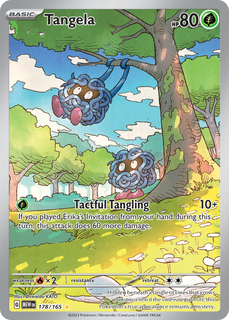Tangela - 178/165 - Scarlet & Violet 151