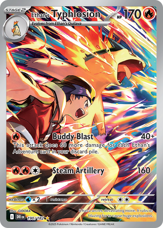 Ethan's Typhlosion - 190/182 - Scarlet & Violet Destined Rivals