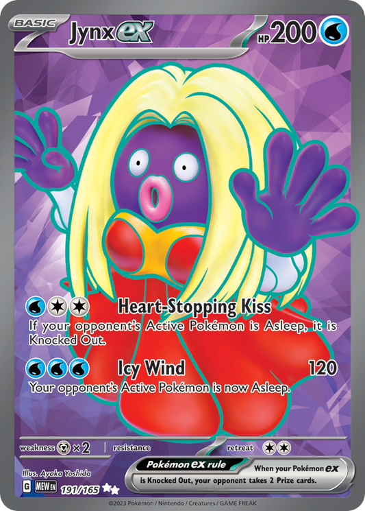 Jynx ex - 191/165 - Scarlet & Violet 151