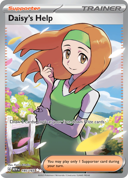Daisy's Help - 195/165 - Scarlet & Violet 151