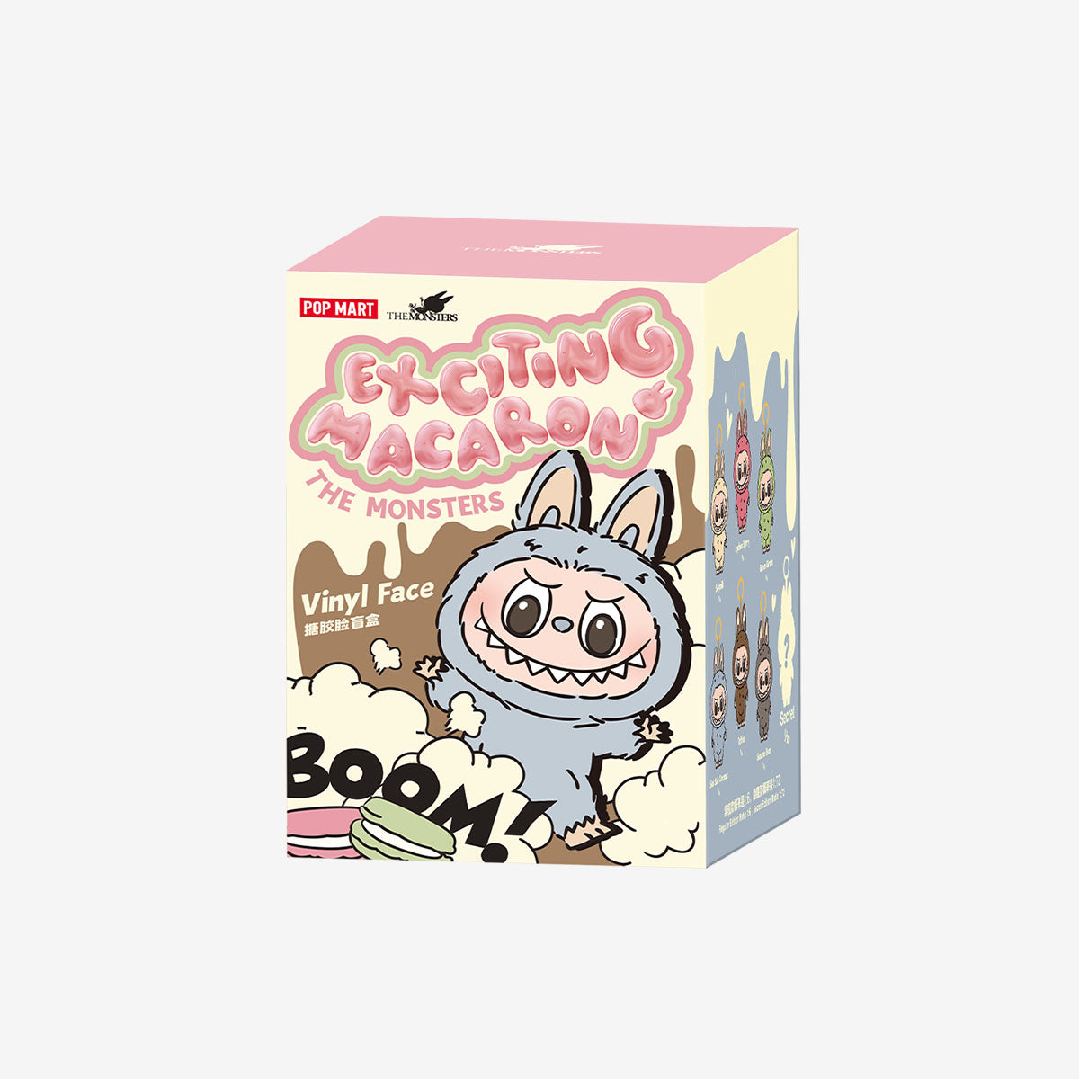 labubu exciting macarons single blind box