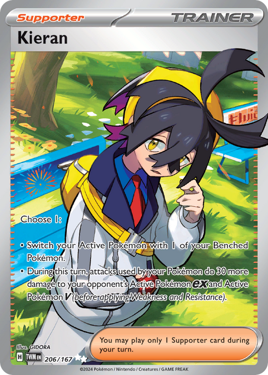 Kieran - 206/167 - Scarlet & Violet Twilight Masquerade