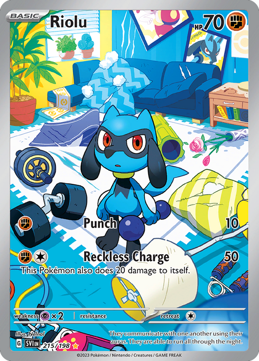 Riolu - 215/198 - Scarlet & Violet Scarlet & Violet (undefined)