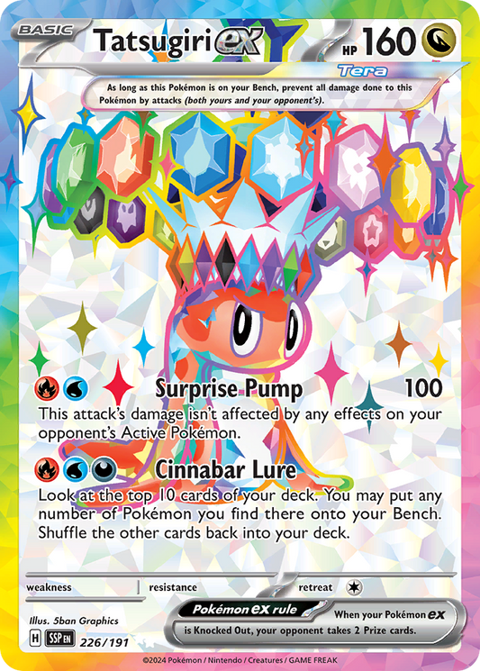 Tatsugiri ex - 226/191 - Scarlet & Violet Surging Sparks