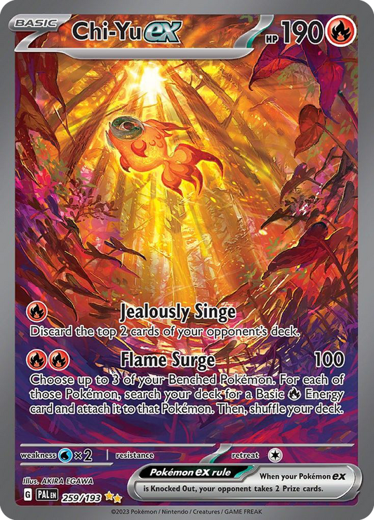 Chi-Yu ex - 259/193 - Scarlet & Violet Paldea Evolved