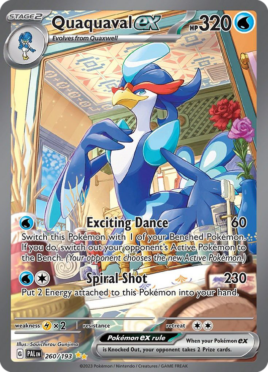 Quaquaval ex - 260/193 - Scarlet & Violet Paldea Evolved