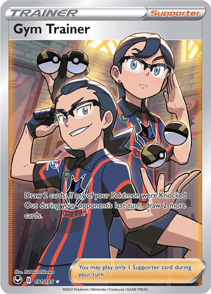 Gym Trainer (Full Art) - 191/195 - SWSH12: Silver Tempest (SWSH12) - Holofoil - Pokemon TCG Card
