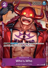 Who's.Who (Box Topper) - OP01-109 - Romance Dawn (OP01)