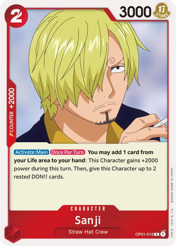 Sanji - OP01-013 - Romance Dawn (OP01)