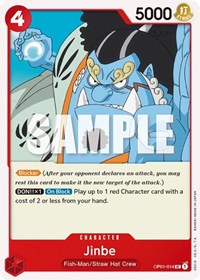 Jinbe (014) - OP01-014 - Romance Dawn (OP01) - Normal
