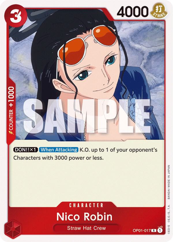 Nico Robin - OP01-017 - Romance Dawn (OP01)